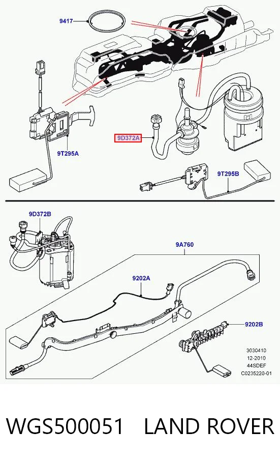 WGS500051 Allmakes Электробензонасос