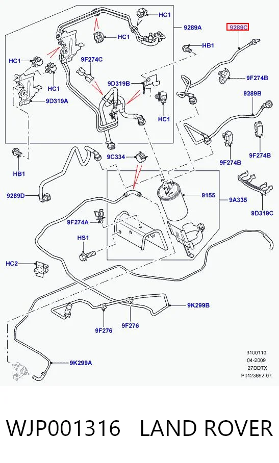 WJP001316 Land Rover