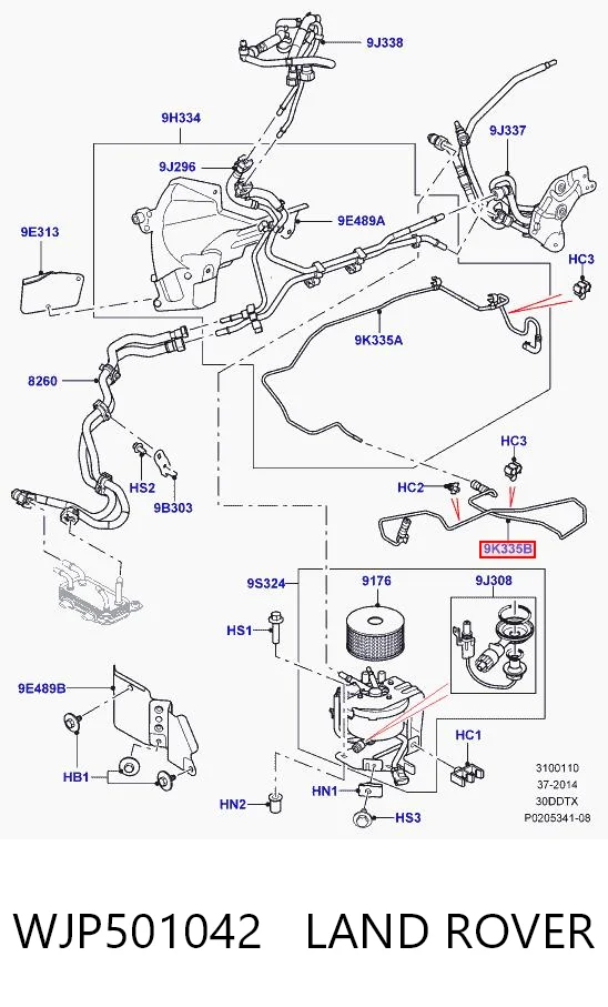 WJP501042 Land Rover