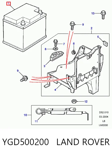 1139435 Ford Аккумуляторная батарея