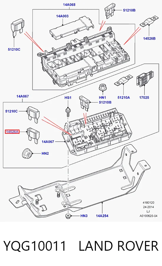 6914636 BMW Предохранители электрических цепей
