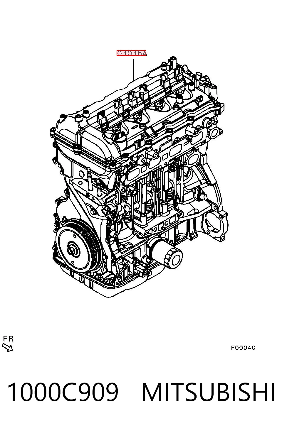 MMC4N13 Peugeot/Citroen Мотор в сборе