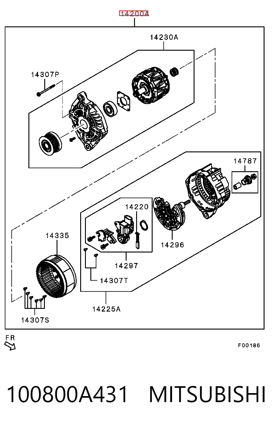 Автомобильный генератор MSG A002TX1081 цена, от 56.43 USD