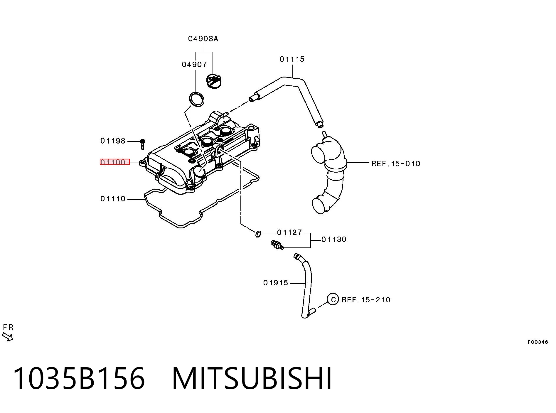 1035B156 Mitsubishi 