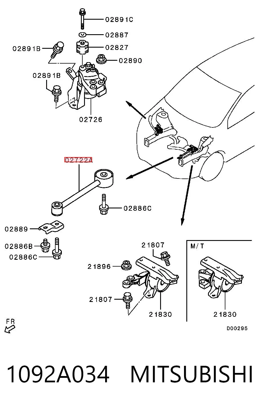 1092A034 Mitsubishi 