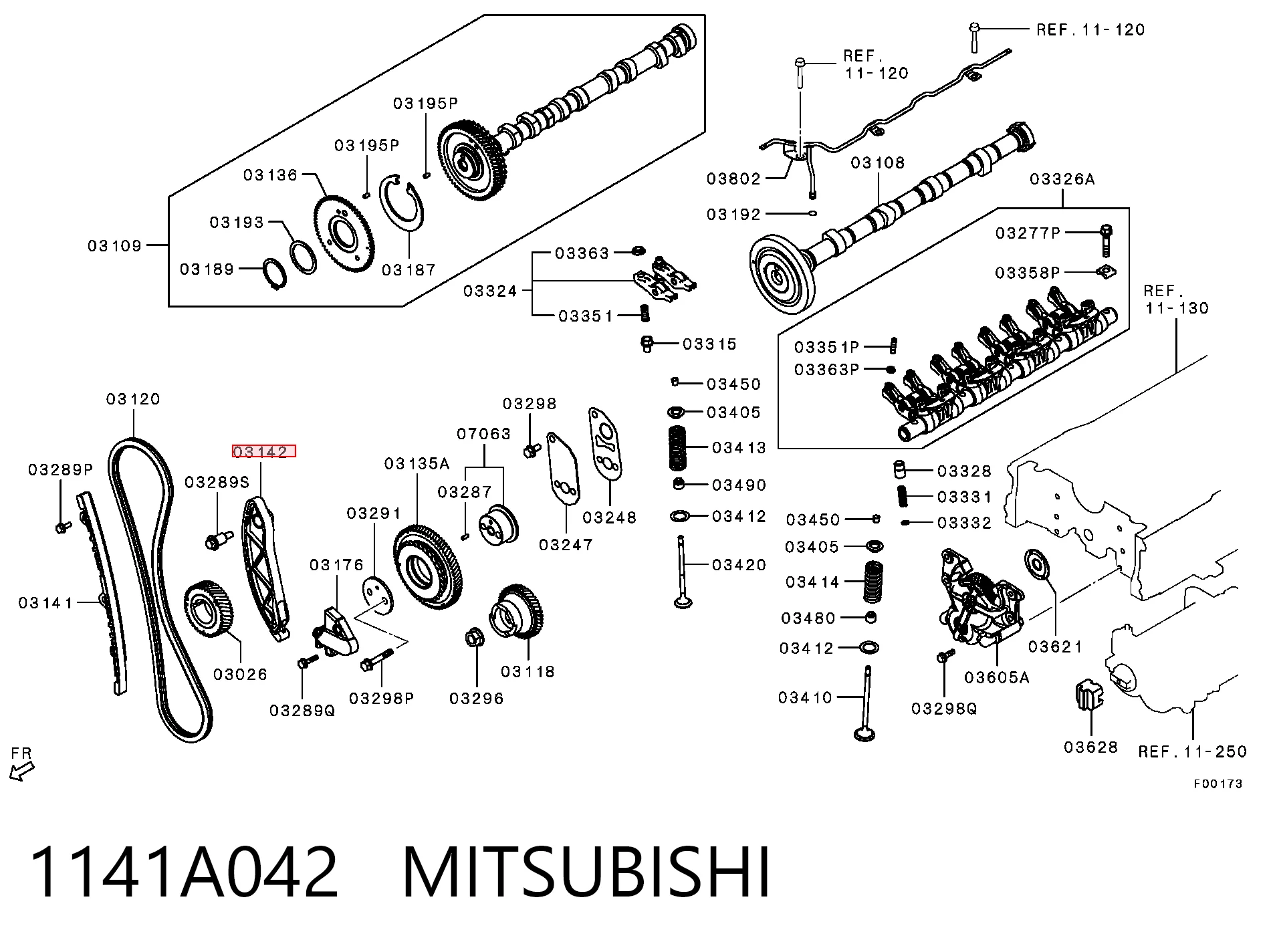 6000605101 Fiat/Alfa/Lancia Башмаки цепи ГРМ
