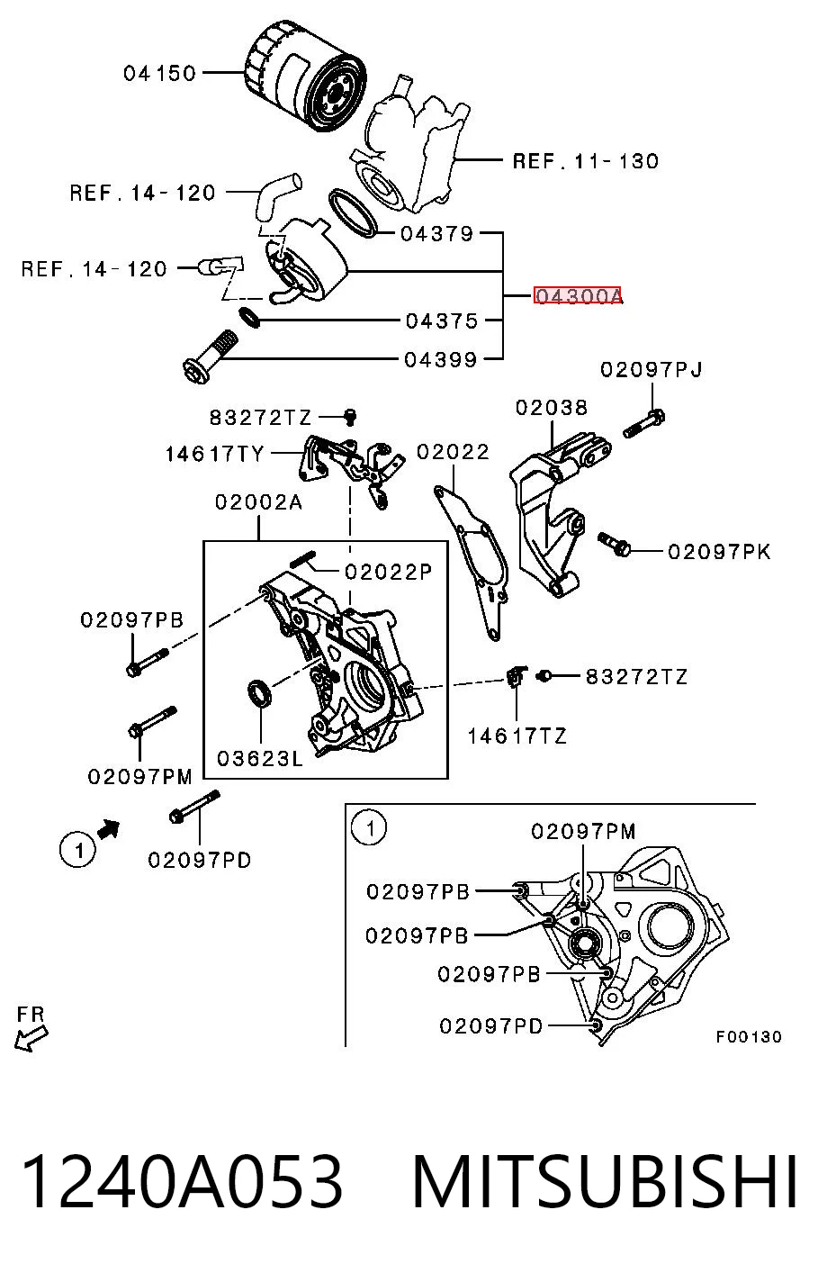 Купить 3S115001 AND Радиатор масляный (холодильник), под фильтром