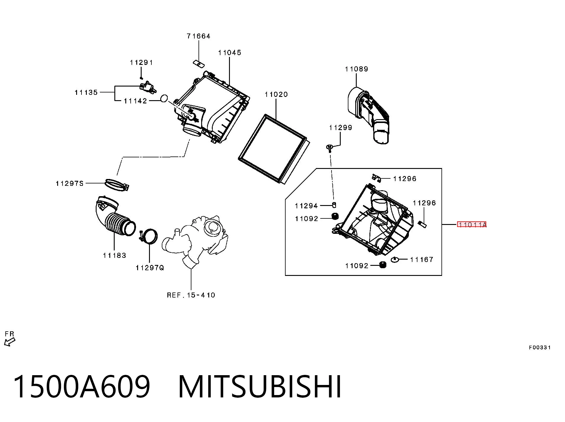 1500A609 Mitsubishi