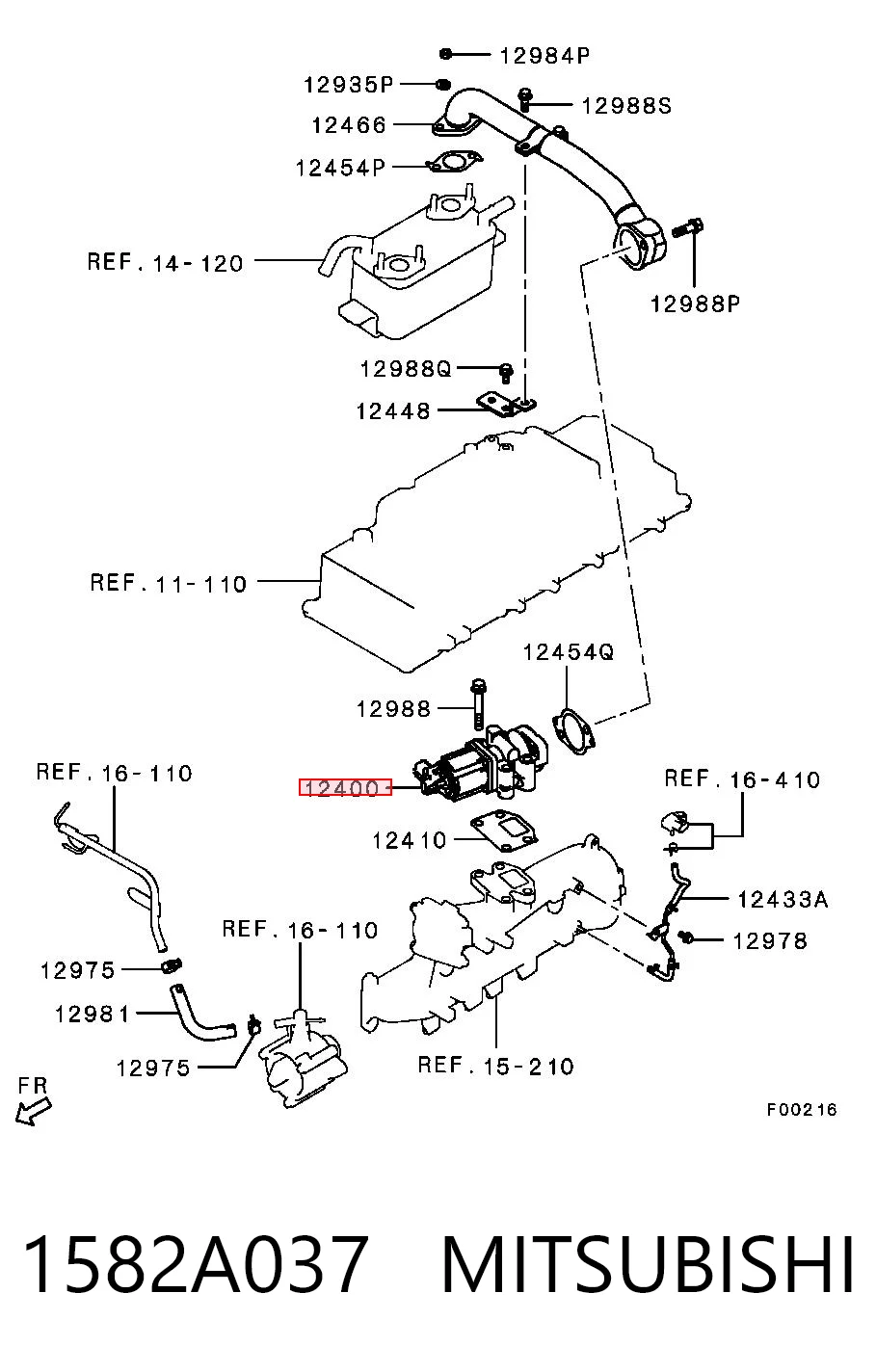 TAM1303 Topsauto Клапан рециркуляции отработавших газов EGR