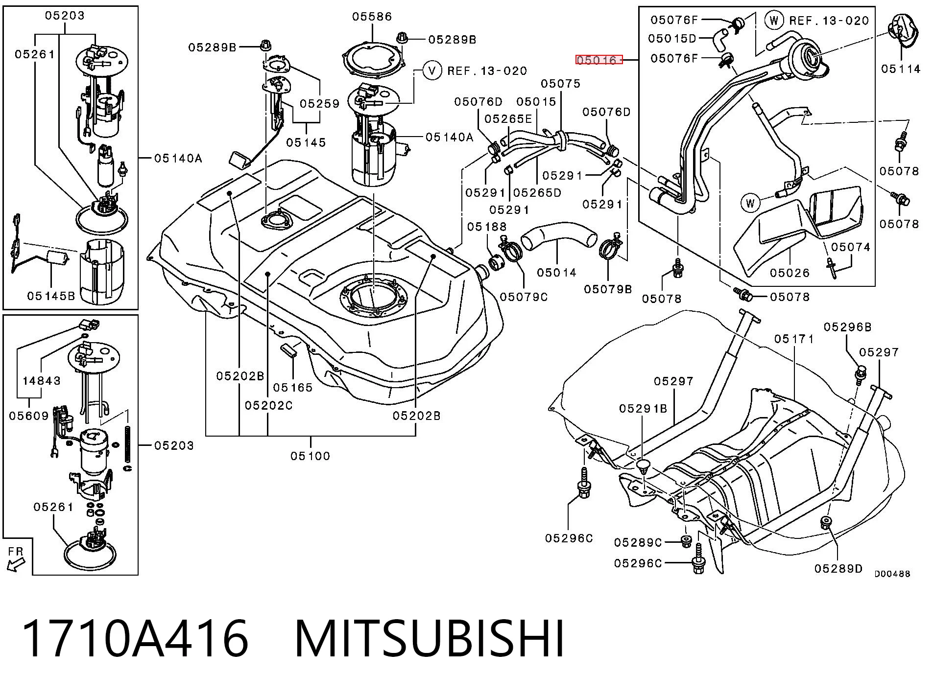 Заливная горловина топливного бака Topsauto TAM9207 цена, от 79.17 USD
