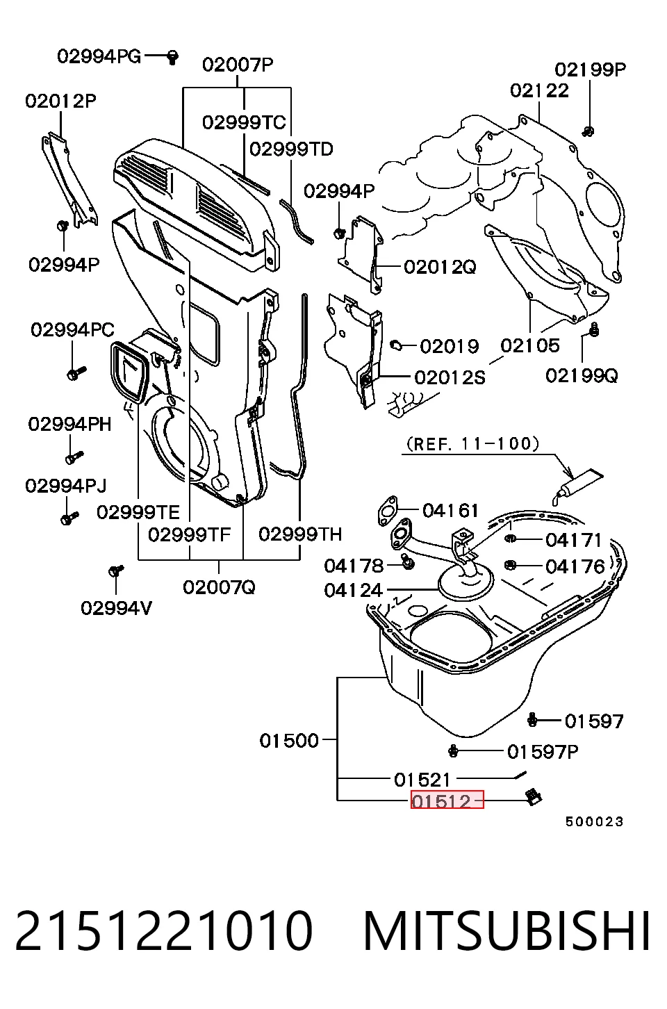 Пробка поддона двигателя B65710404A Mazda