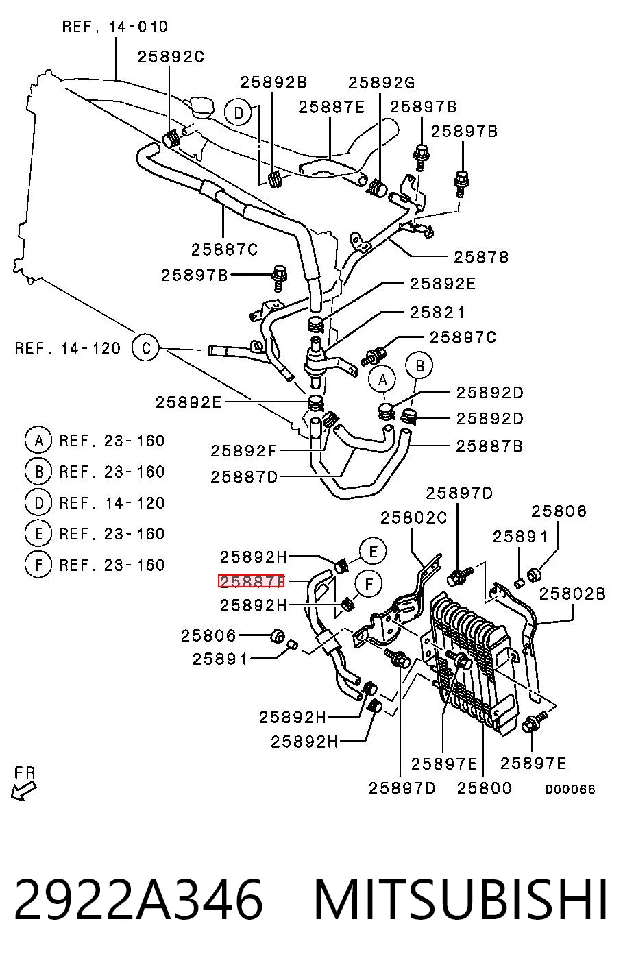 2922A346 Mitsubishi 