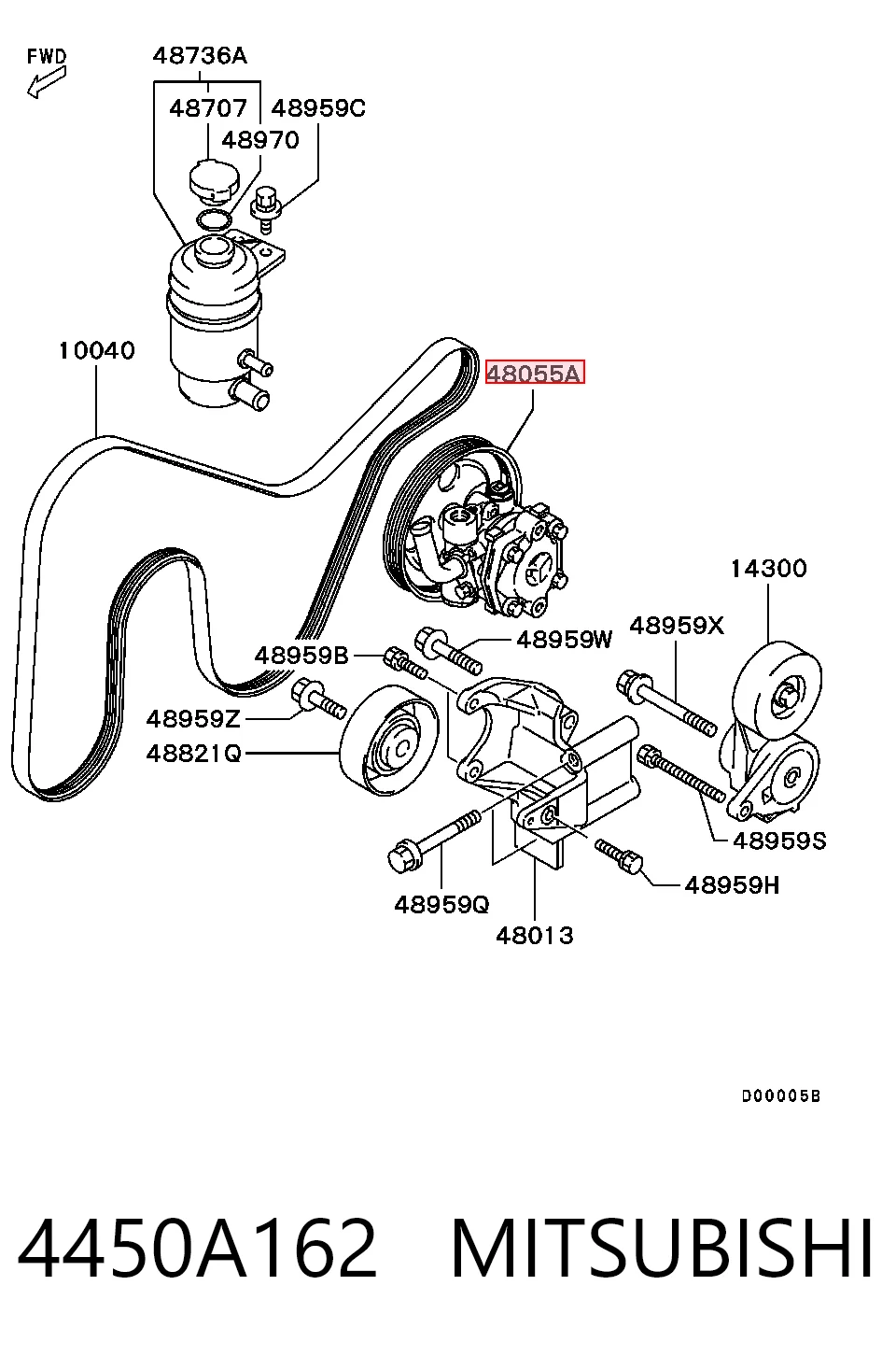 STMN184070 SAT ГУР руля