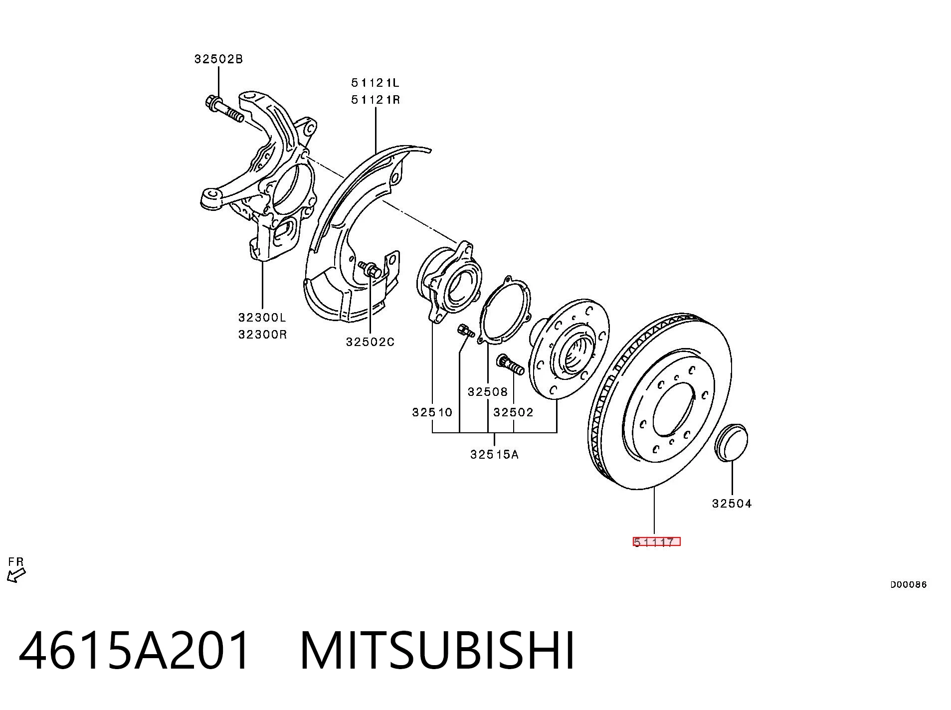 4615A201 Mitsubishi
