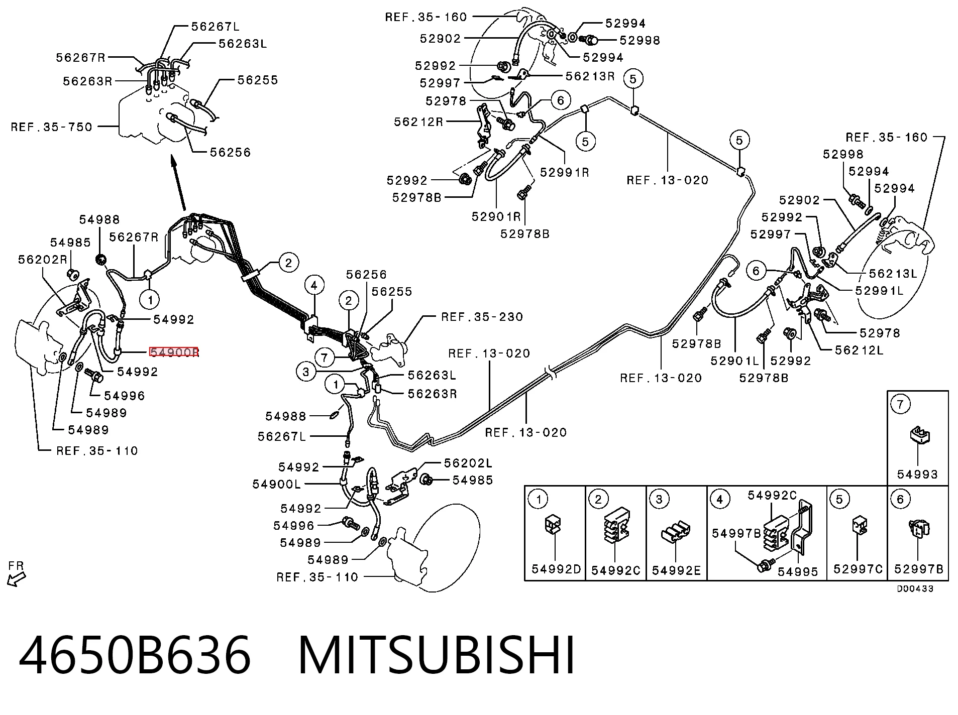 4650B636 Mitsubishi 