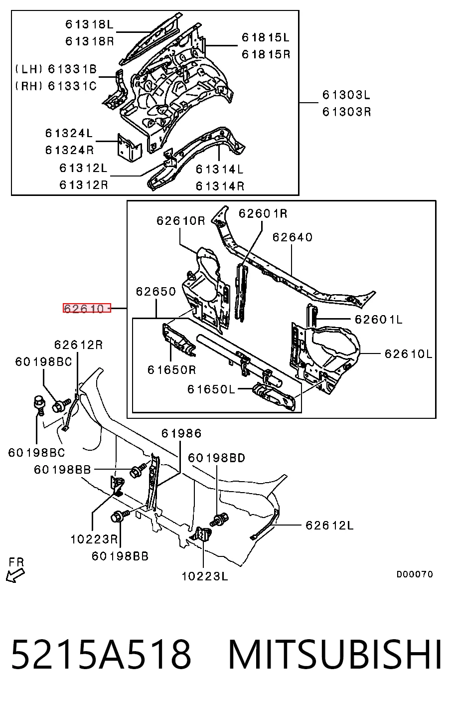 5215A255 Chrysler 