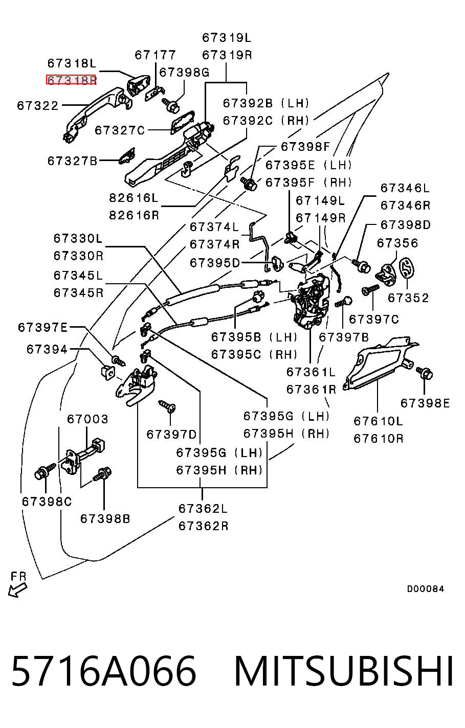 5716A066 Mitsubishi 