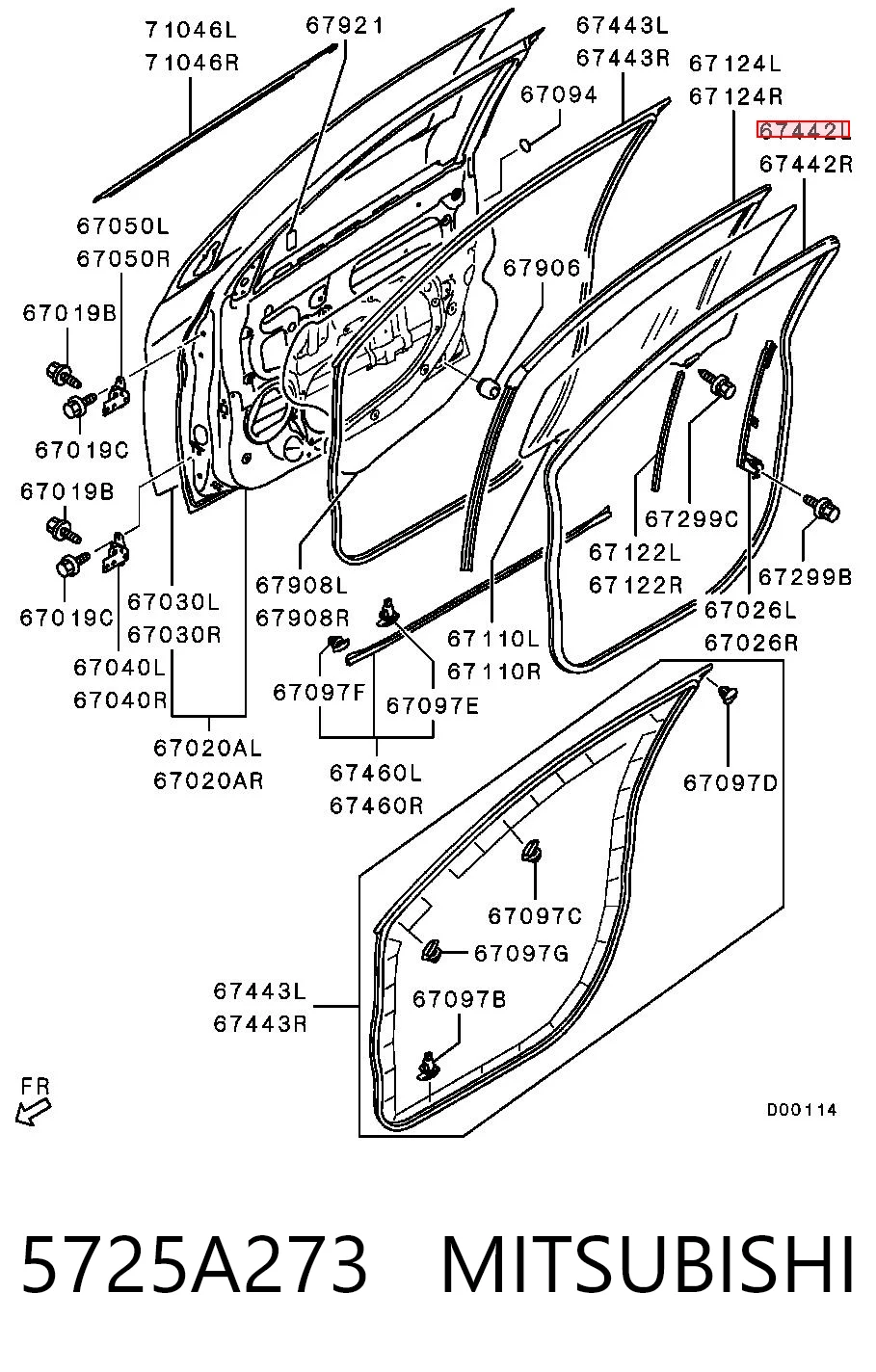 5725A265 Chrysler 