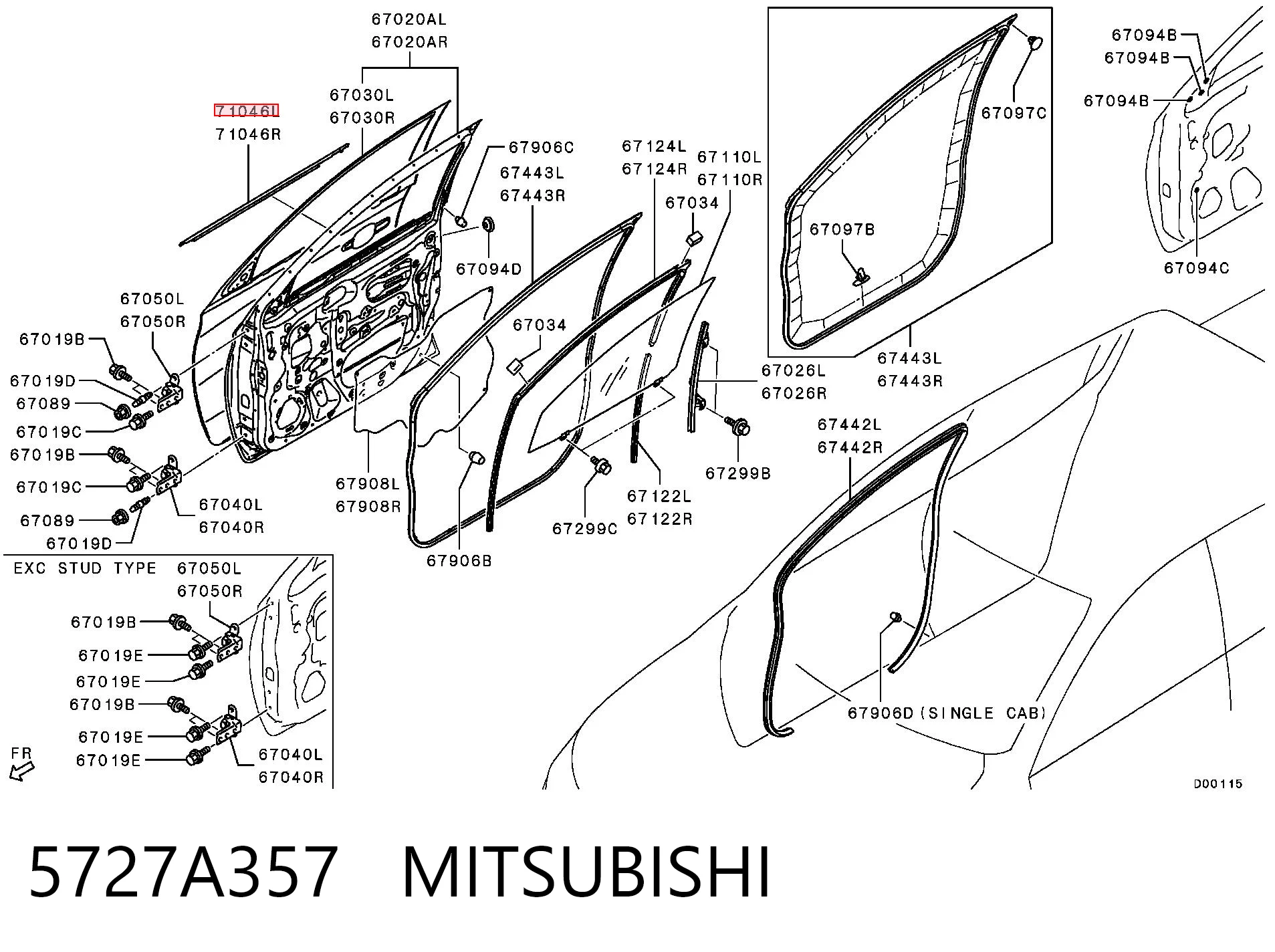 5727A357 Mitsubishi 