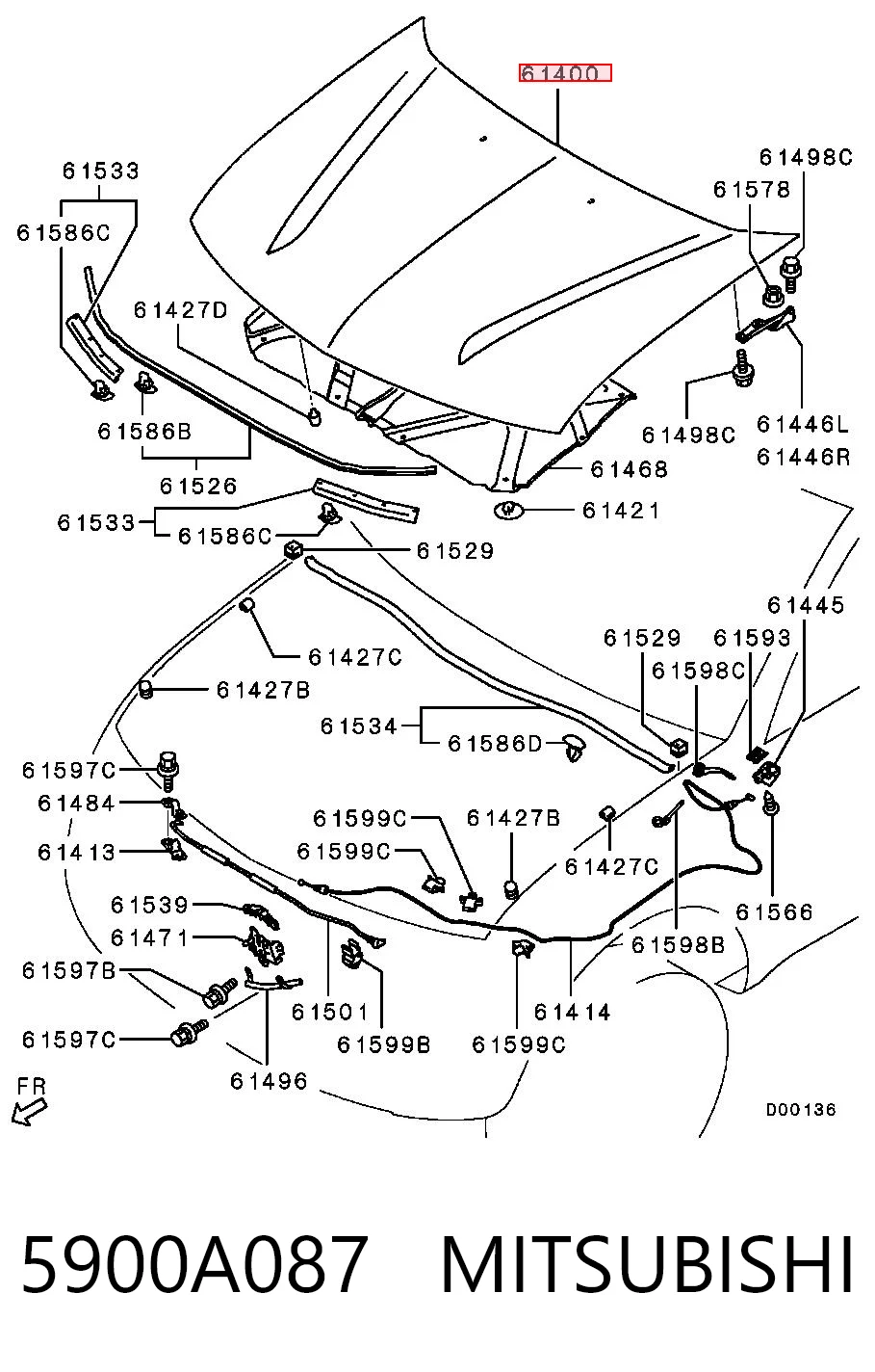 MB92101500000 API Капот