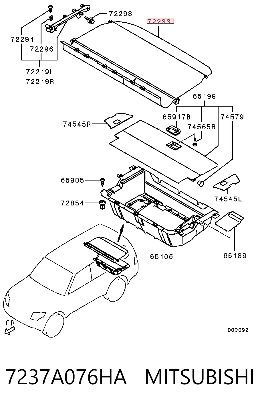 7237A048HA Chrysler 