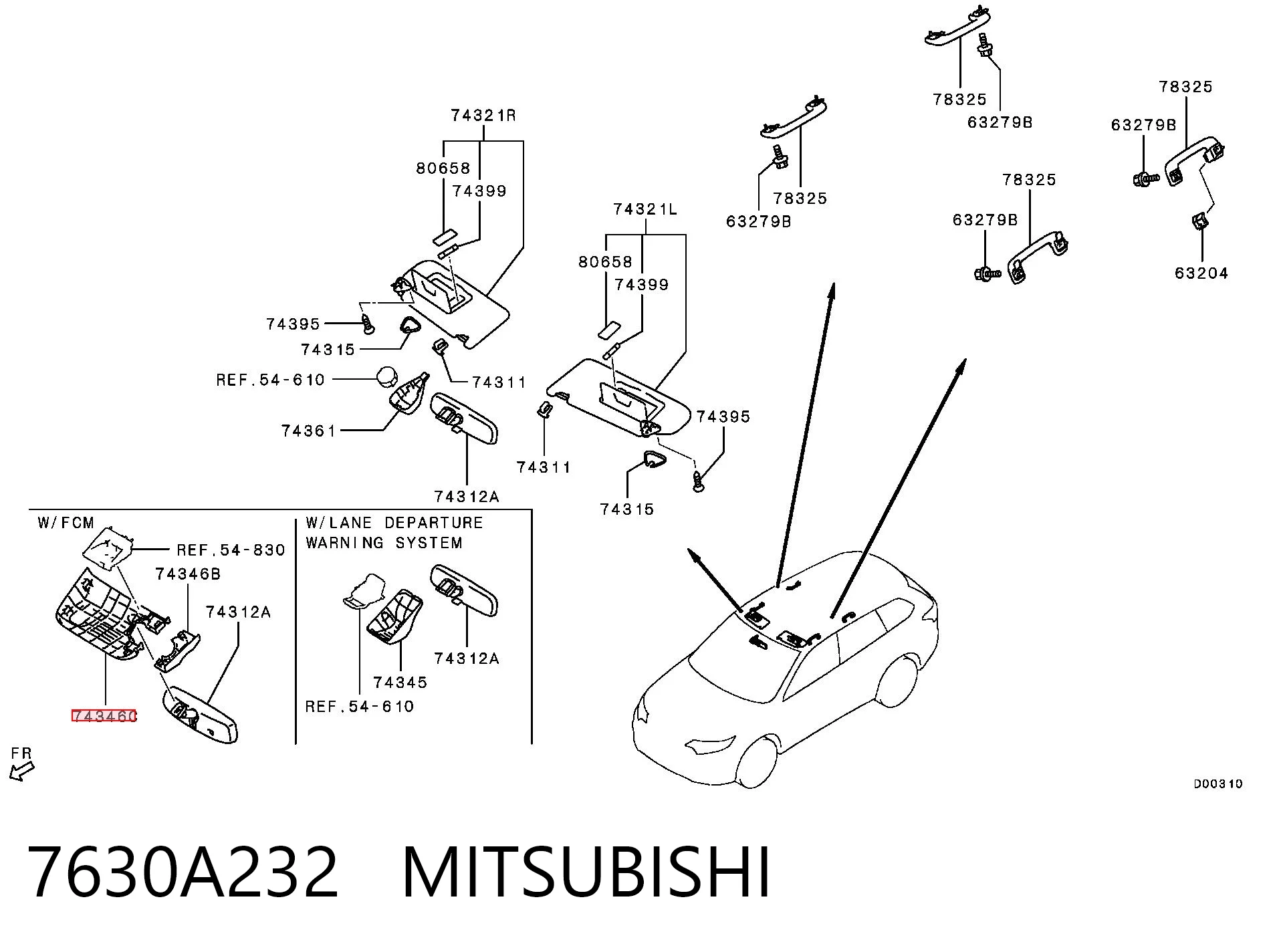 7630A232 Mitsubishi 