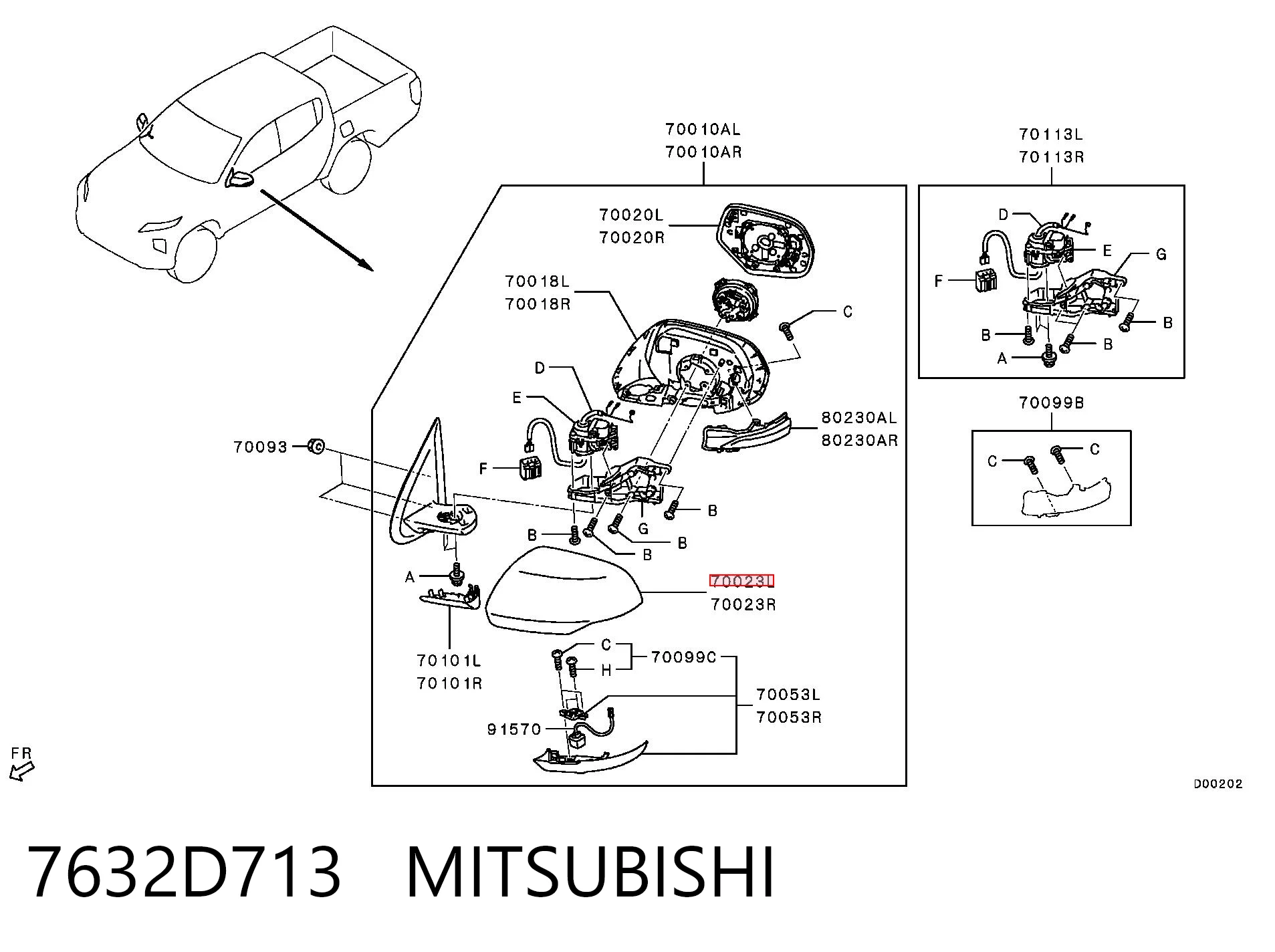 7632D713 Mitsubishi