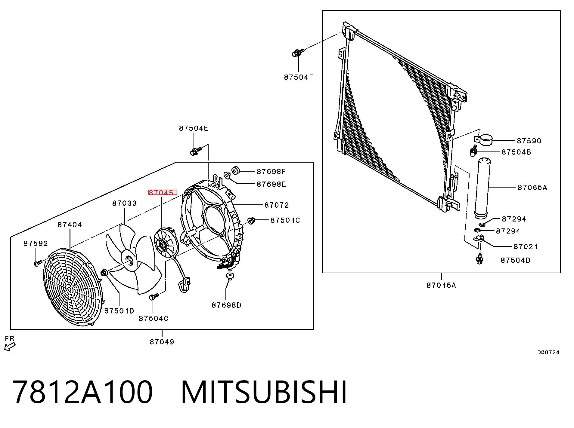 7812A100 Mitsubishi 