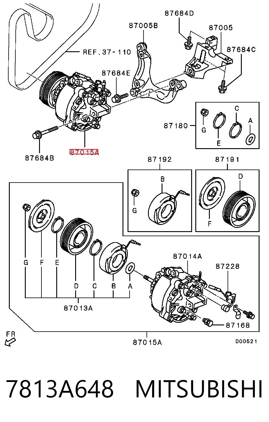 7813A648 Mitsubishi 