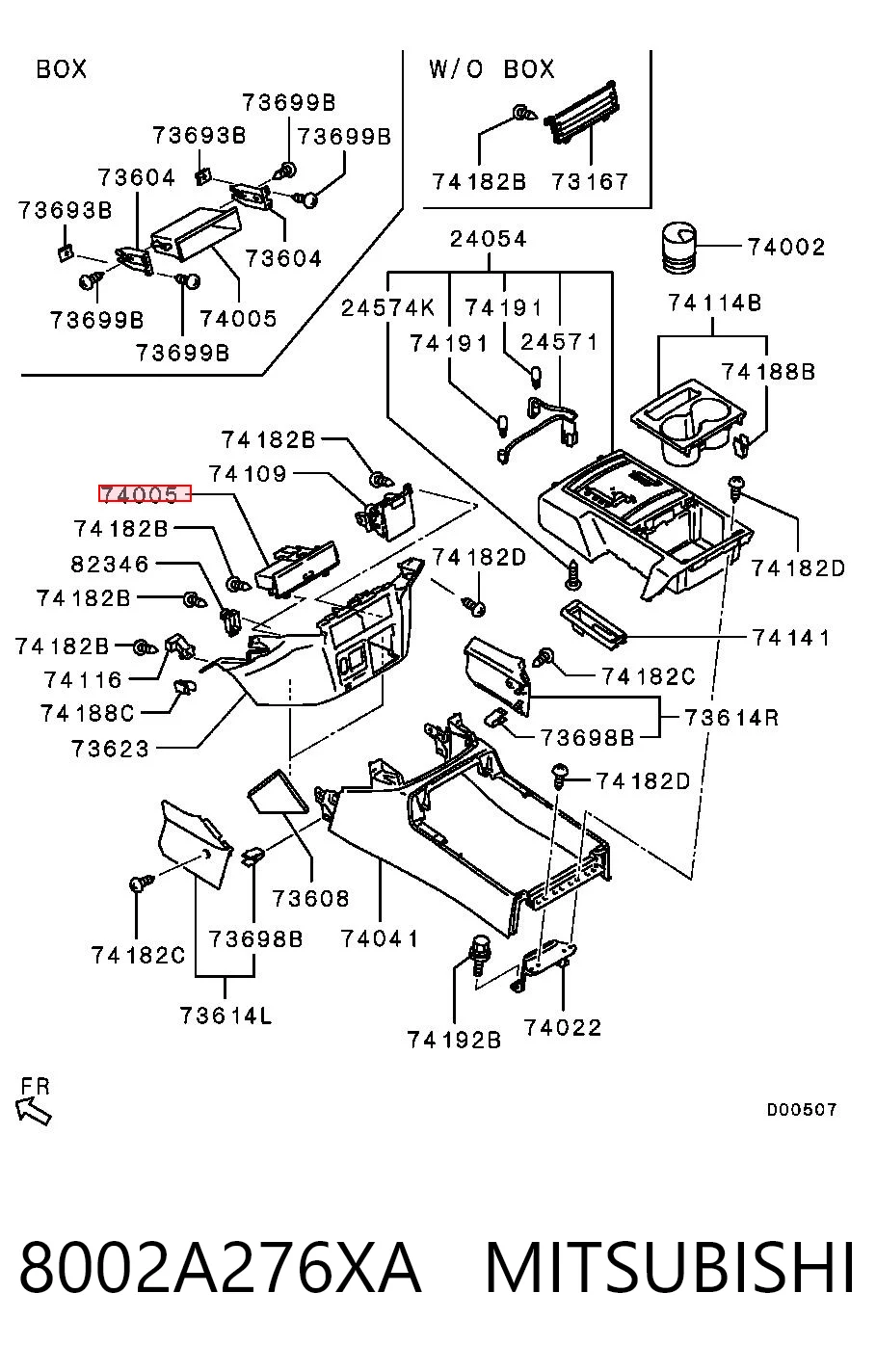 8002A276XA Mitsubishi 