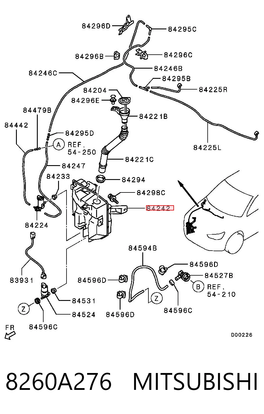 PMB55053 KLARKSONAS Бачок омывателя стекла