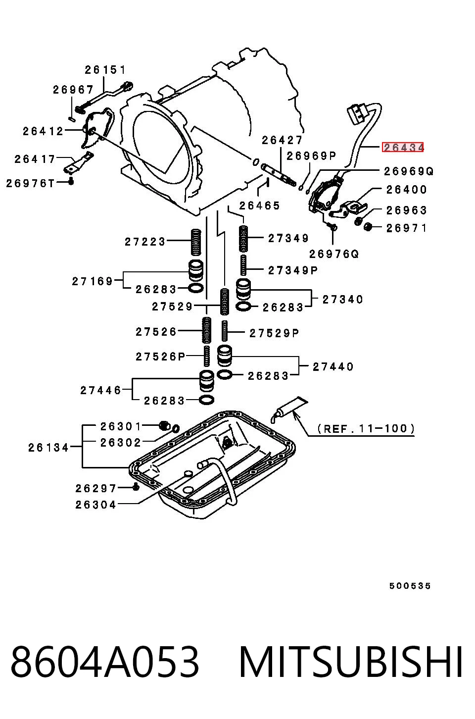 Купить 3S919016 AND Датчик селектора АКПП