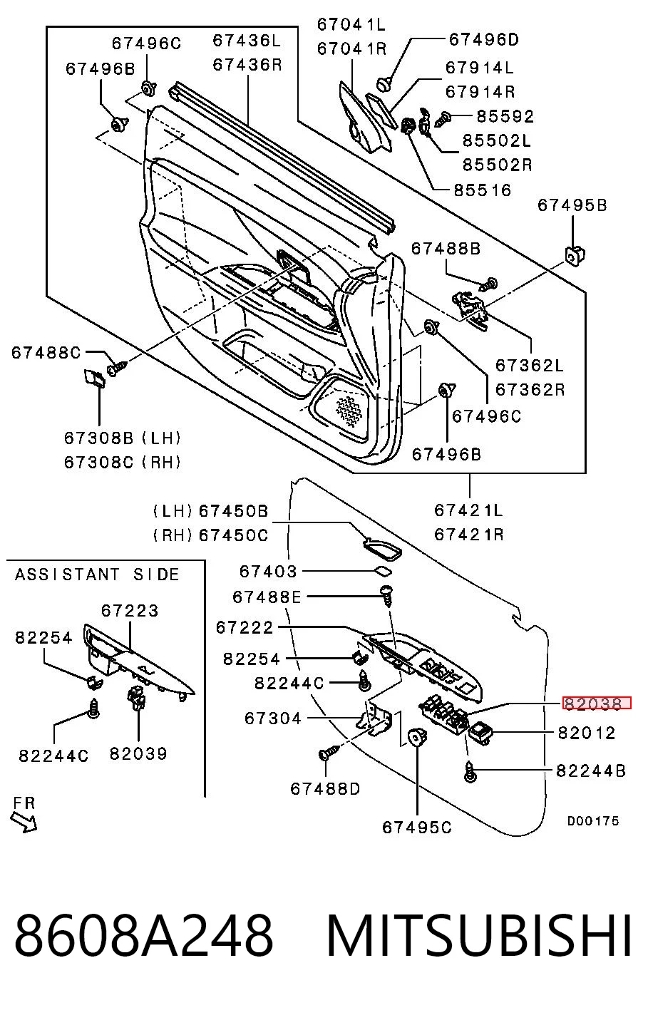 8608A248 Mitsubishi 