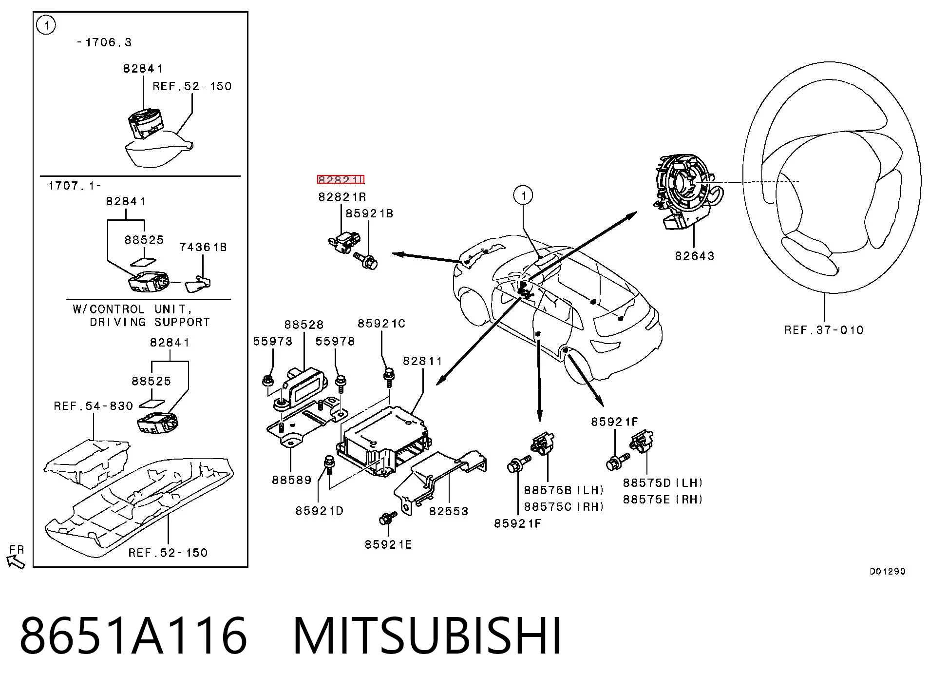 8651A116 Mitsubishi 
