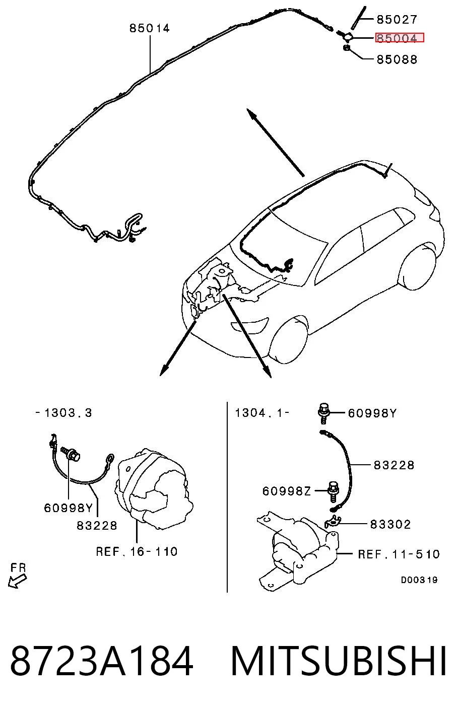 8723A184 Mitsubishi 