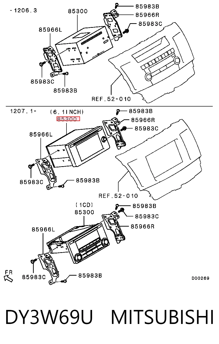 Магнитола (радио AM/FM) Chrysler 8701A225 цена, от 12.67 USD