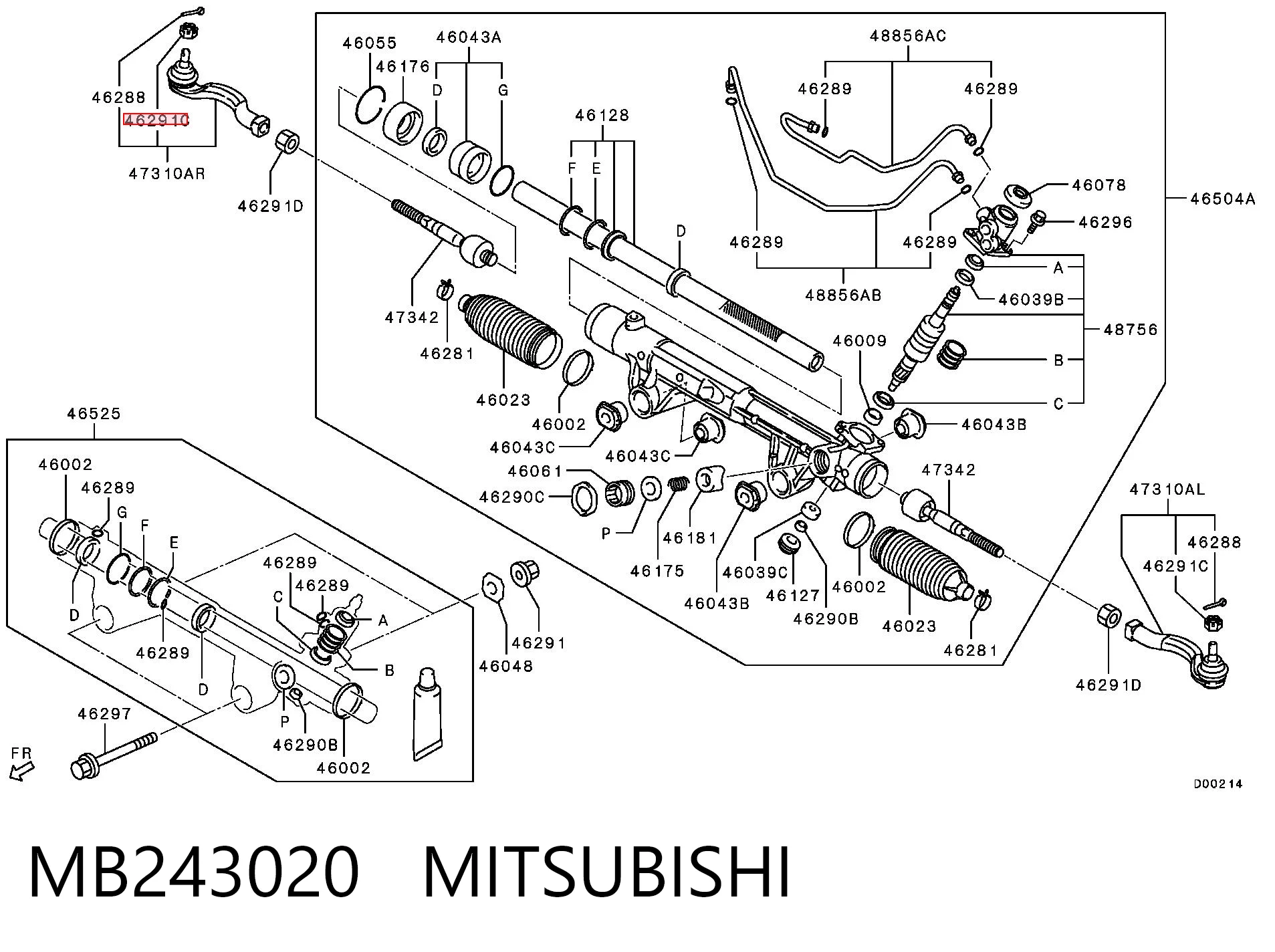 MB243020 Mitsubishi