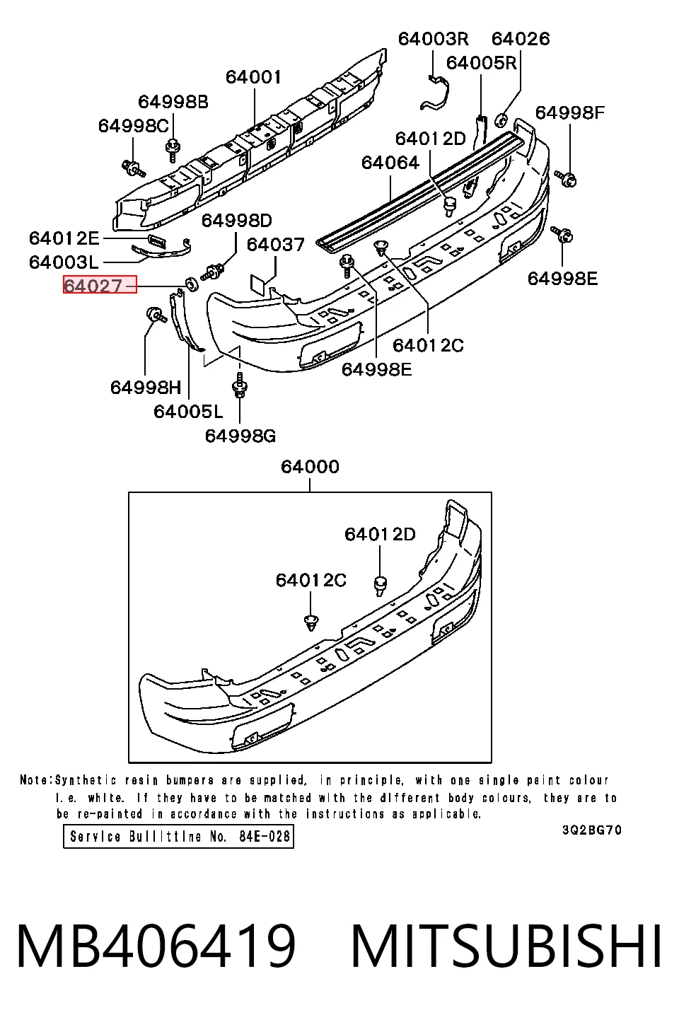 MB406419 Mitsubishi