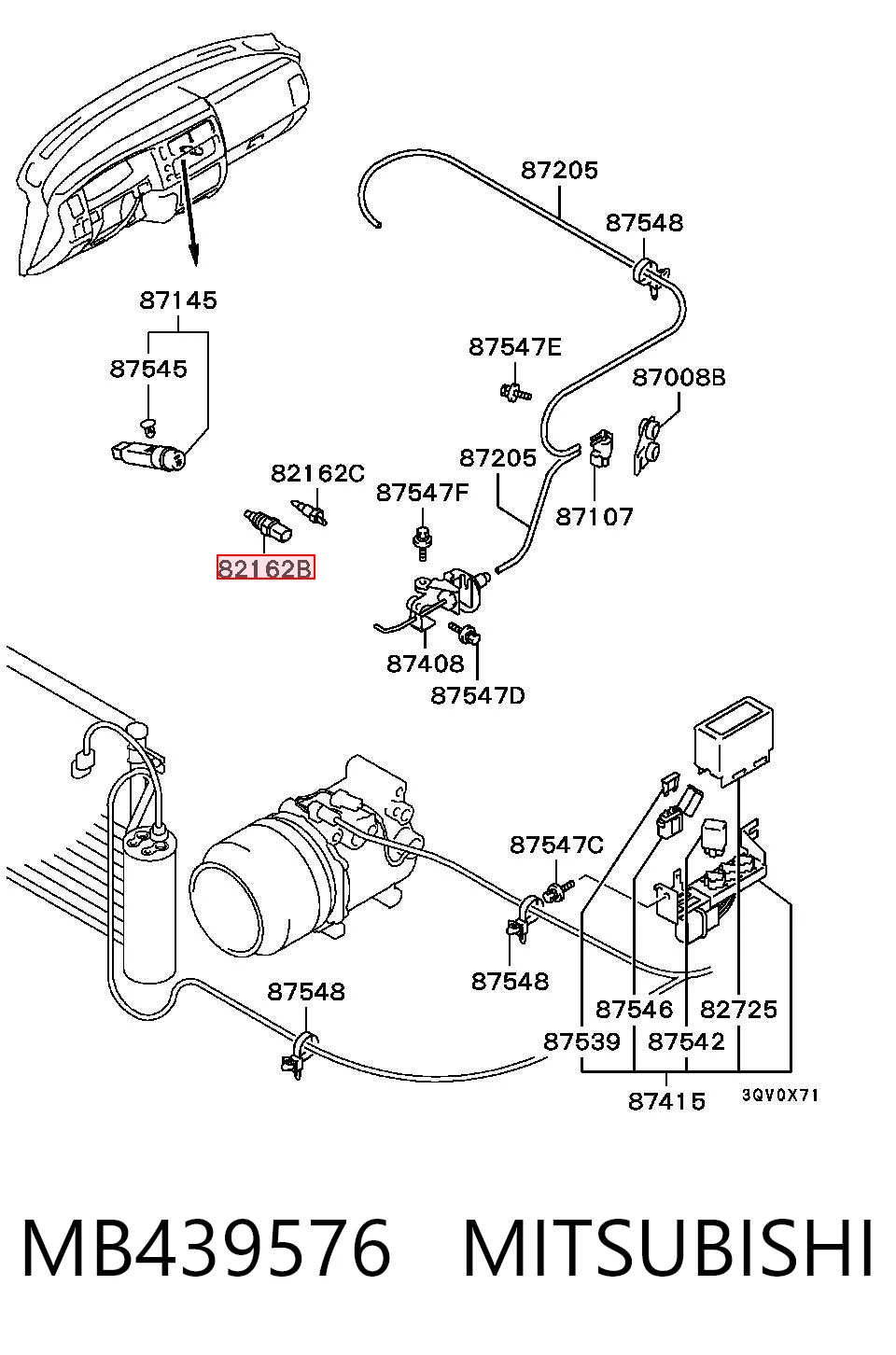 MB439576 Mitsubishi 