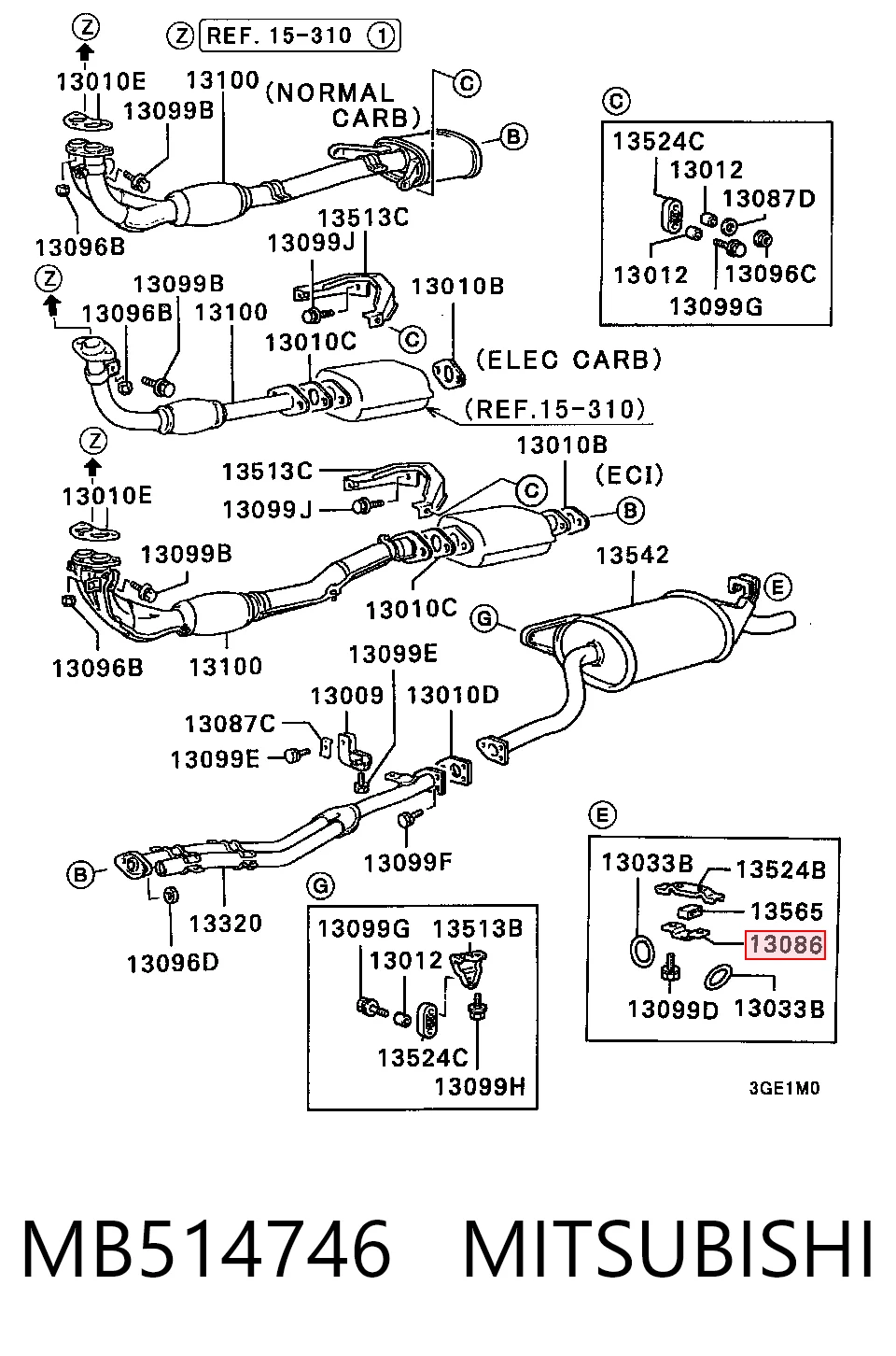 MB514746 Mitsubishi