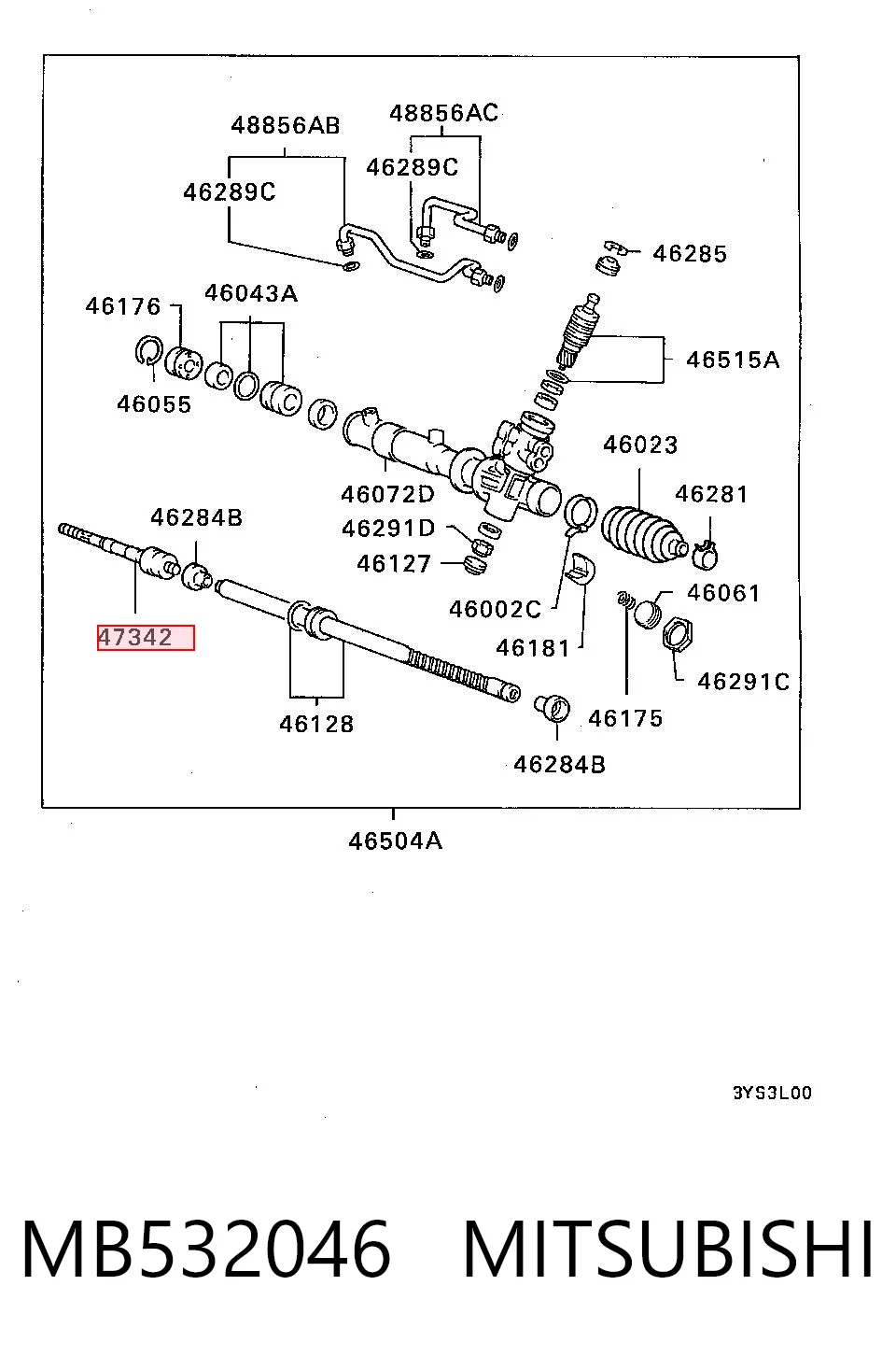 Купить I35002 555 Рулевая тяга