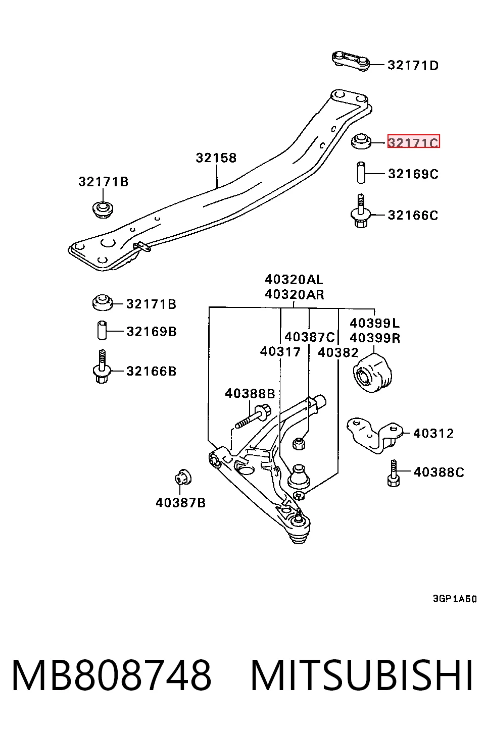 MB808748 Mitsubishi