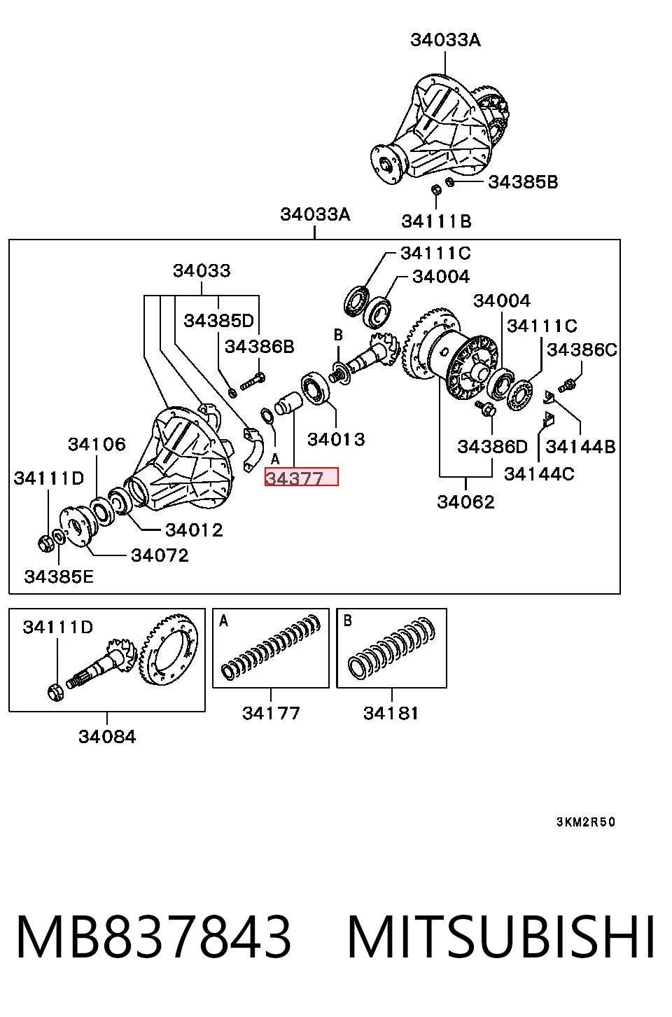 MB837843 Mitsubishi