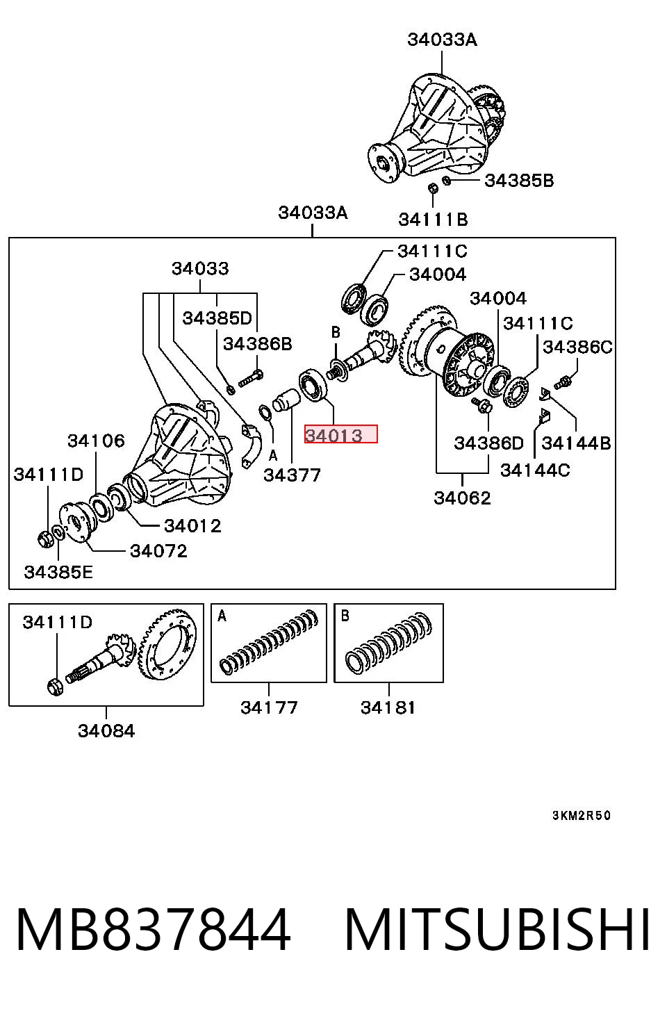 MB837844 Mitsubishi