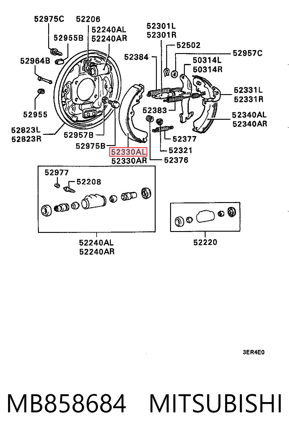 Барабанные колодки Jfbk FN6712