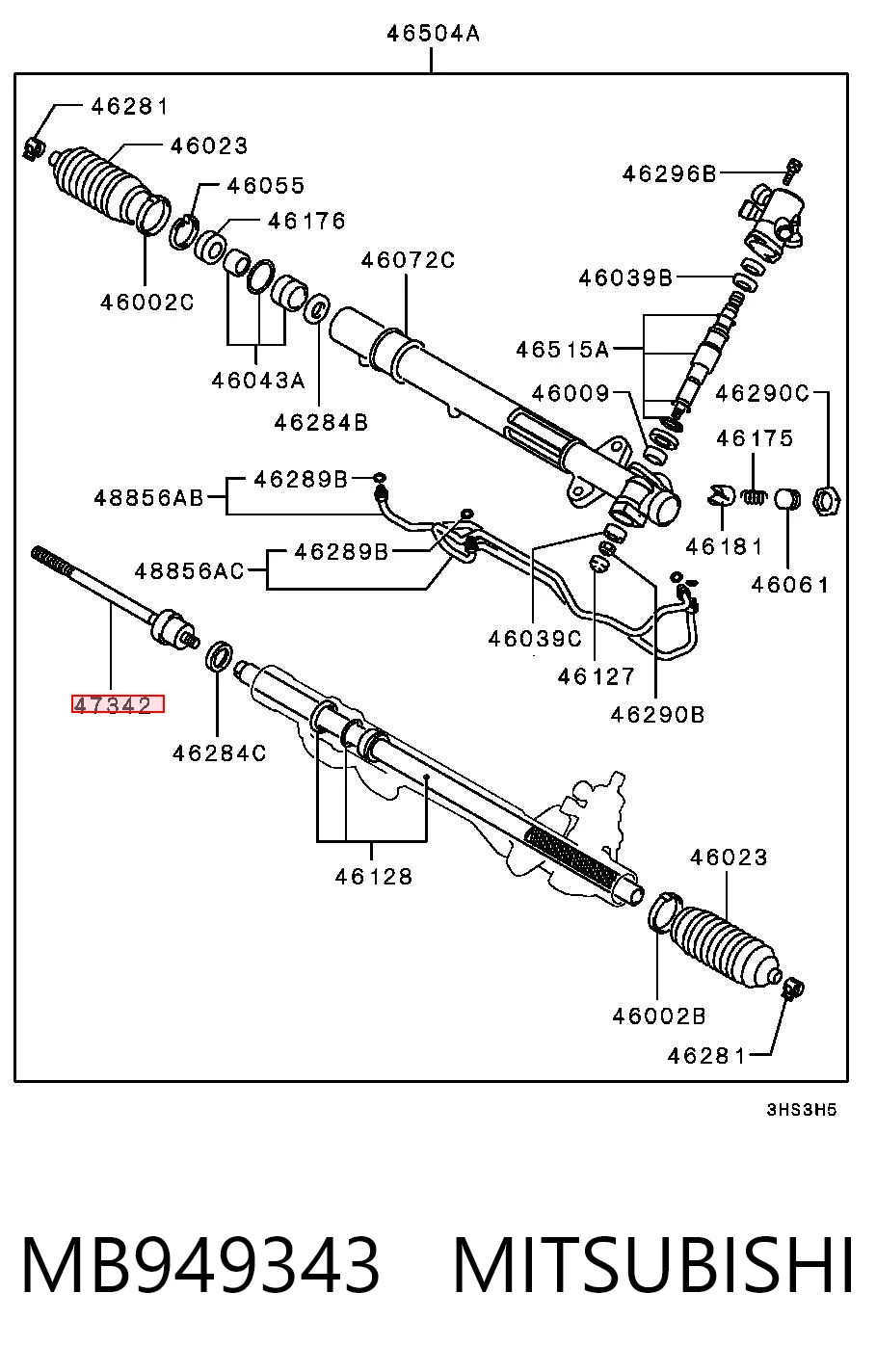 Купить 22700 Lemforder Рулевая тяга