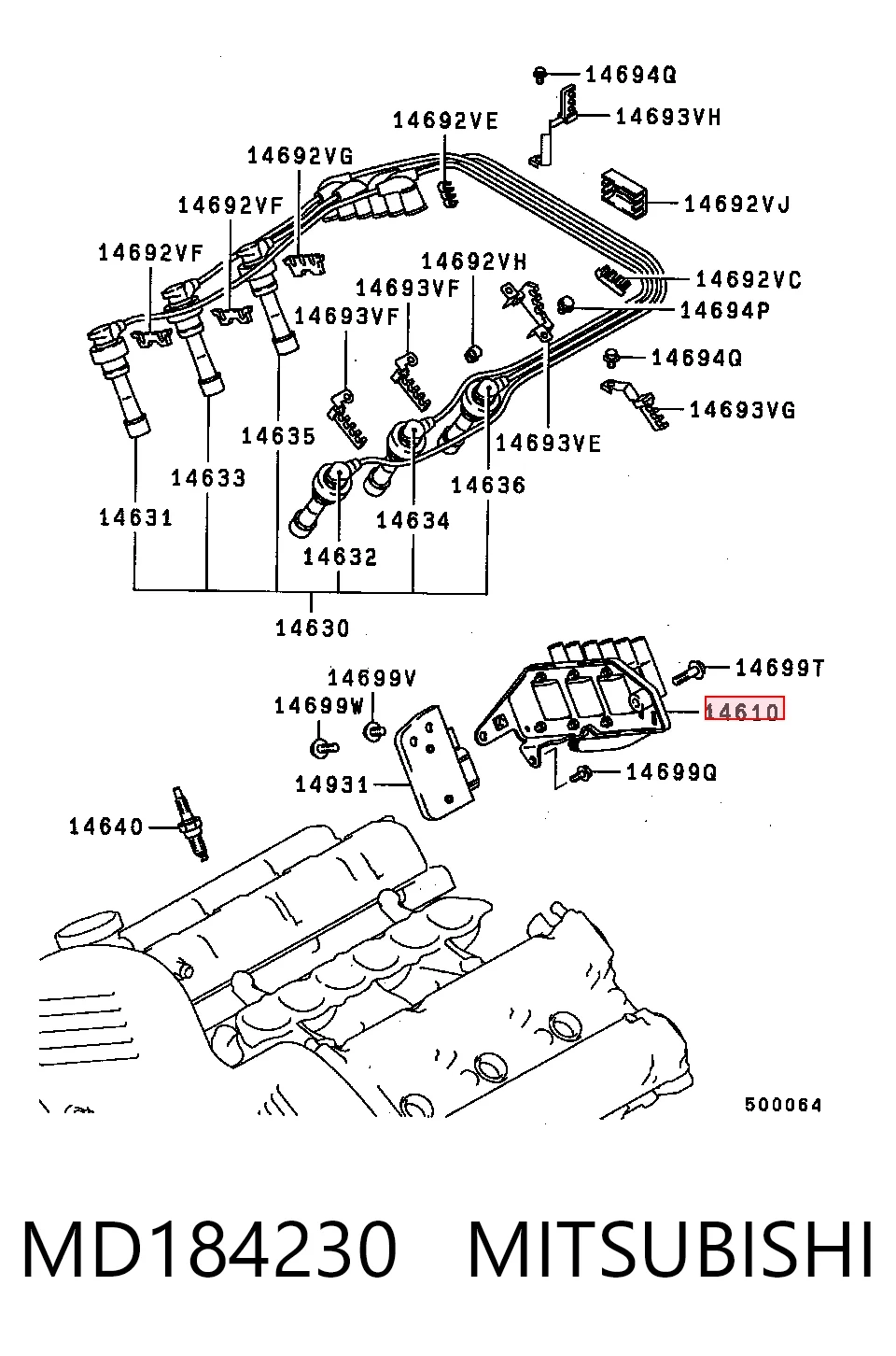 Катушка NGK U3020