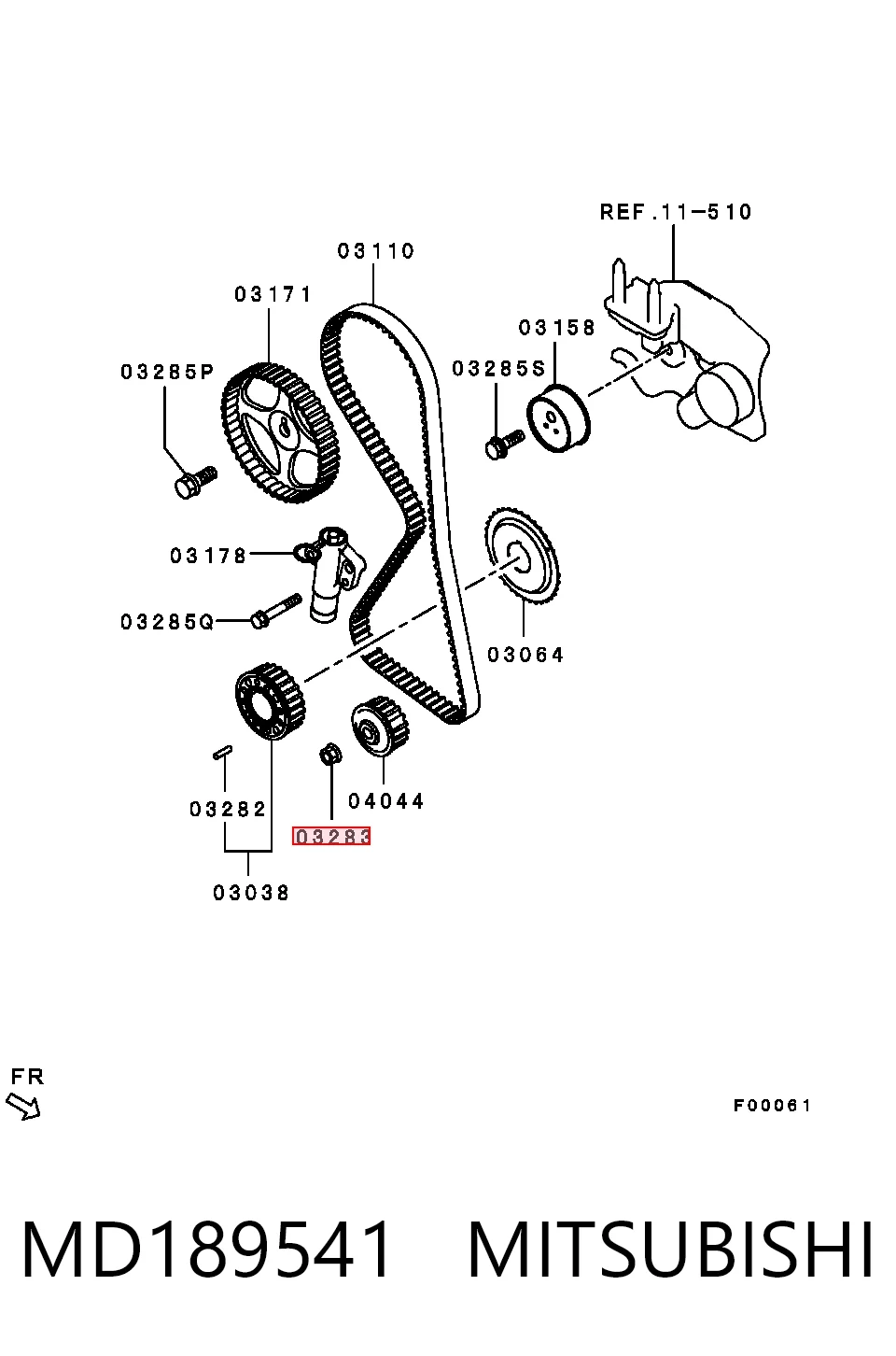 MD189541 Mitsubishi