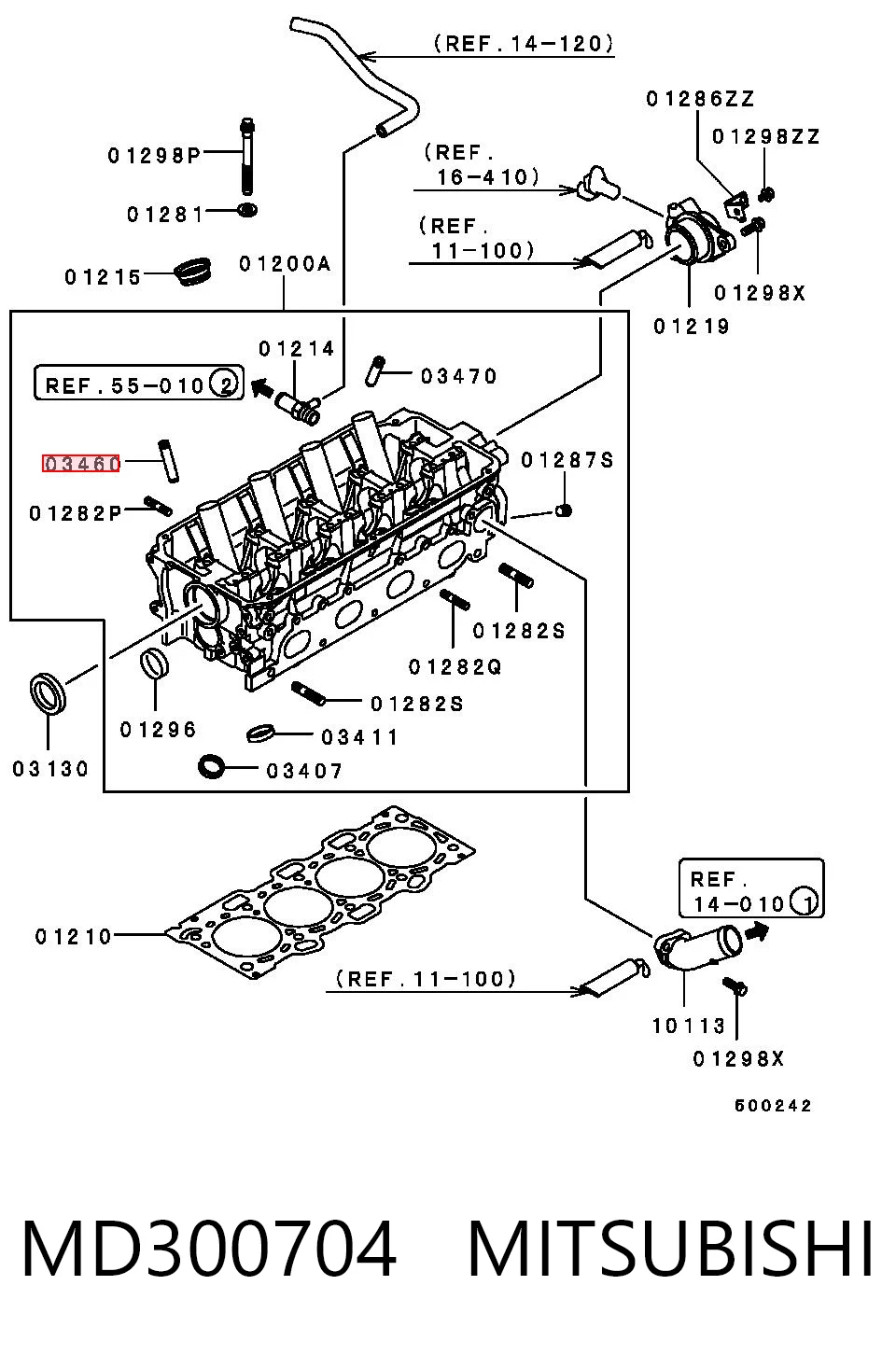 MD300704 Mitsubishi