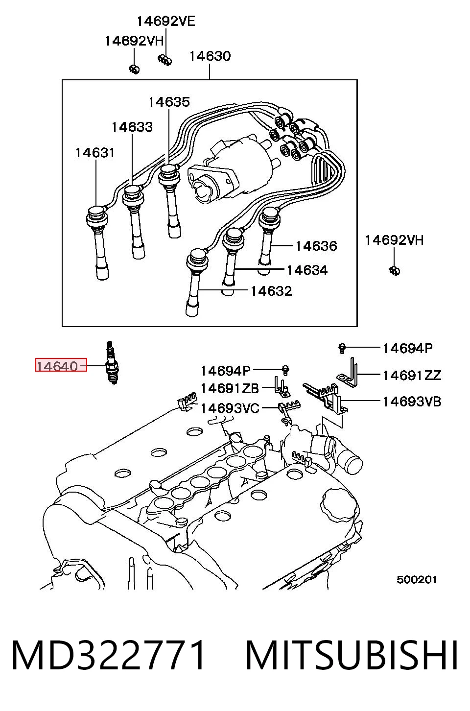 Свеча зажигания Subaru Legacy II седан (BD, BG) (1994 - 1999) цена, от 9.97 USD